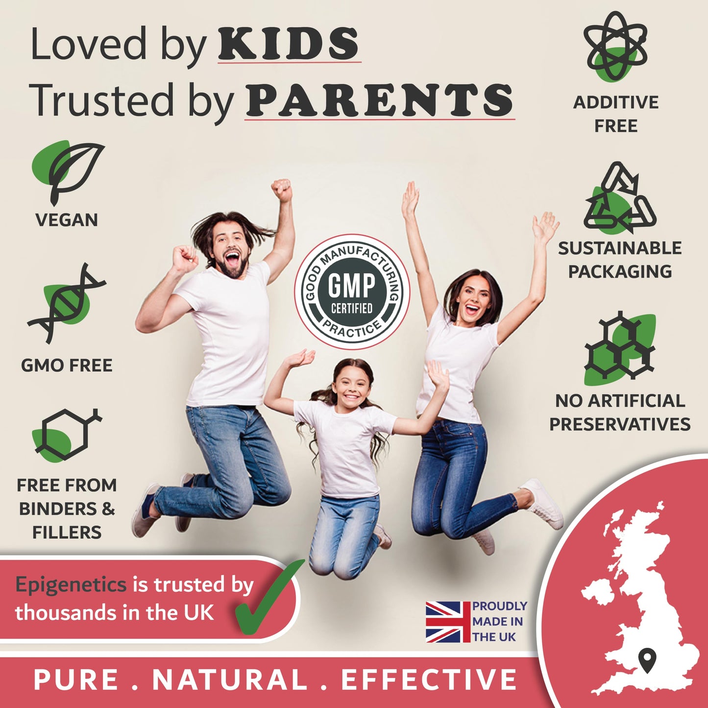 Epigenetics Magnesium for Children 30ml | from Birth Magnesium Mix Supplement 0-11 Years | Newborns Baby Kids Sugar Free UK Made Vegan Mini Liquid | 5 Drops Daily