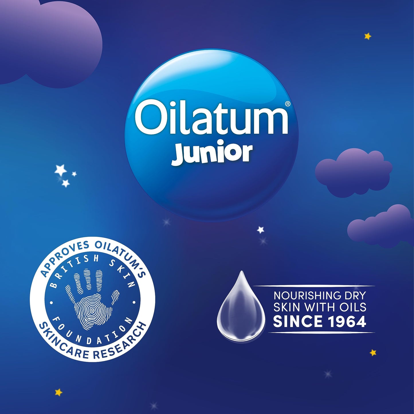 Oilatum Junior Sweet Dreamz Head to Toe Wash 300ml, with sleep enhancing technology for babies and children with dry, sensitive and eczema-prone skin