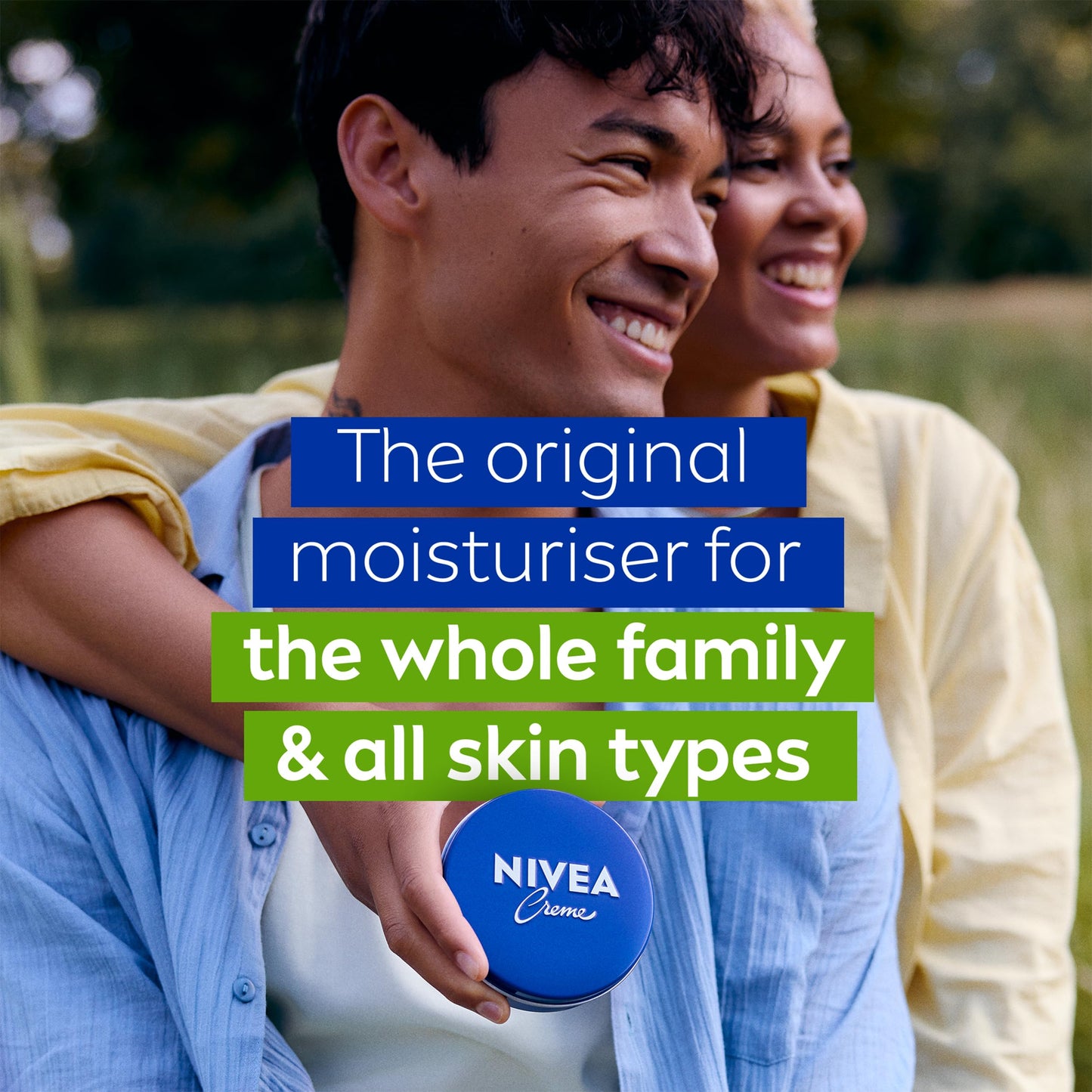 NIVEA Creme Tin (75ml), Moisturising Cream Provides Intensive Protective Care for Soft and Supple Skin, Ideal for Daily Use as a Face, Hand, or Body Cream