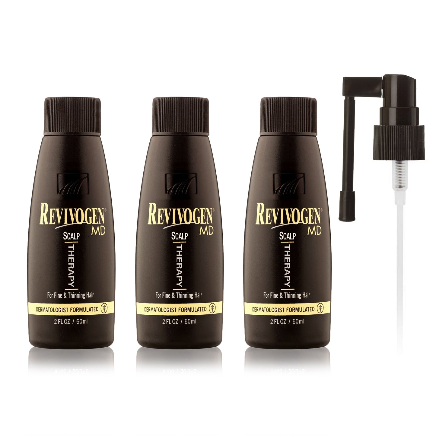 Revivogen REVIVOGEN MD Scalp Therapy. Natural Hair Loss Solution for Fine & Thinning Hair.