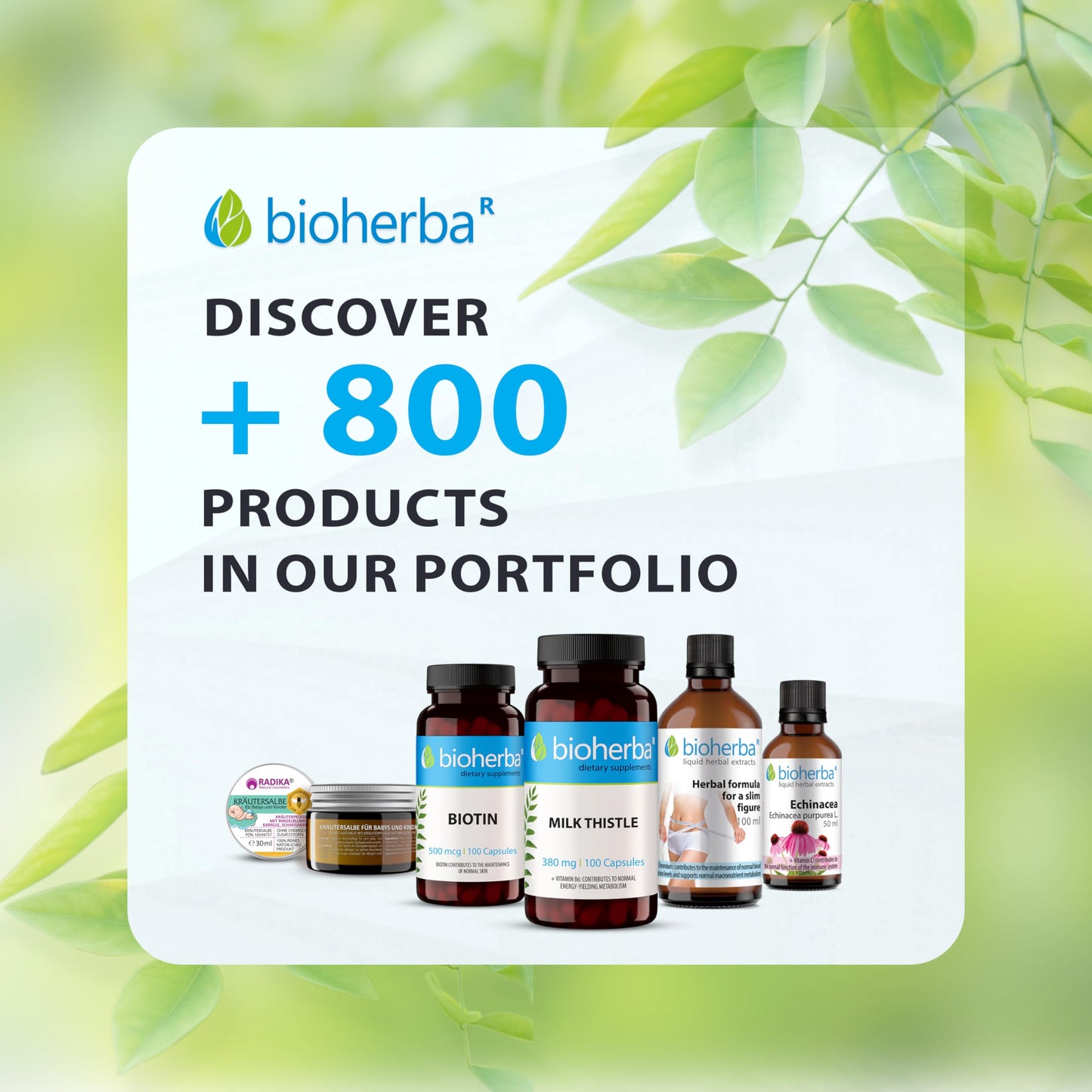 Ashwagandha Rhodiola Supplement by BIOHERBA - 100 High-Potency Capsules for Stress Relief and Sleep Support for Adults