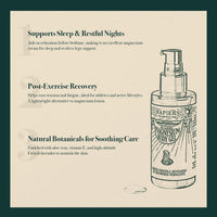 Napiers All Natural Magnesium Body Gel - 500mg per 5ml - 60mg of Elemental Magnesium - Muscle Relaxation & Skin Hydration - Fast-Absorbing - 100ml