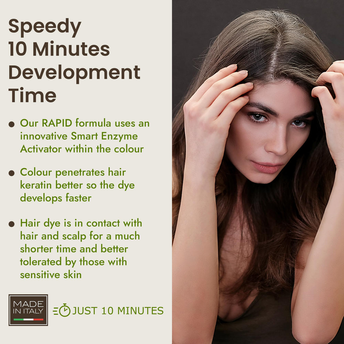 BIOKAP BioKap Extra Light Golden Blond 9.3 Rapid Permanent Hair Colour Organic & Vegan Formula for Sensitive Skin 135ml