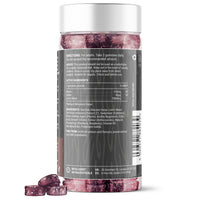 Lion’s Mane 1,000mg Mushroom Gummies + Iodine & Niacin | Nootropic Support for Cognition, Mood, Immunity & Inflammation | Delicious Blueberry Flavour | 60 Two-a-Day Vegan Gummies (One Month’s Supply)