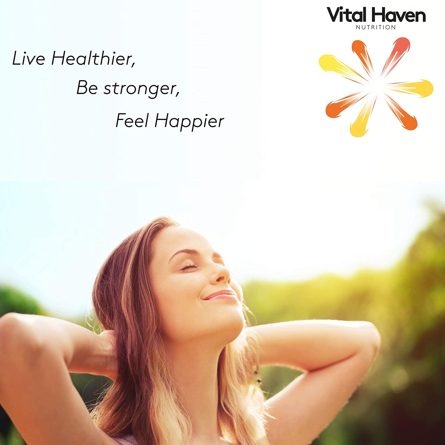 Vital Haven 100% Natural - Triple Action: Turmeric, Ginger & Fenugreek - with Bioperine for Better Absorption - 120 Vegan Capsules - High Strength - Premium Ingredients - Made in The UK