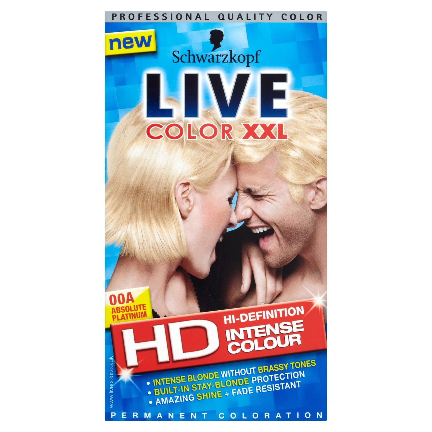 Schwarzkopf LIVE XXL 00A ABSOLUTE PLANTINU 1