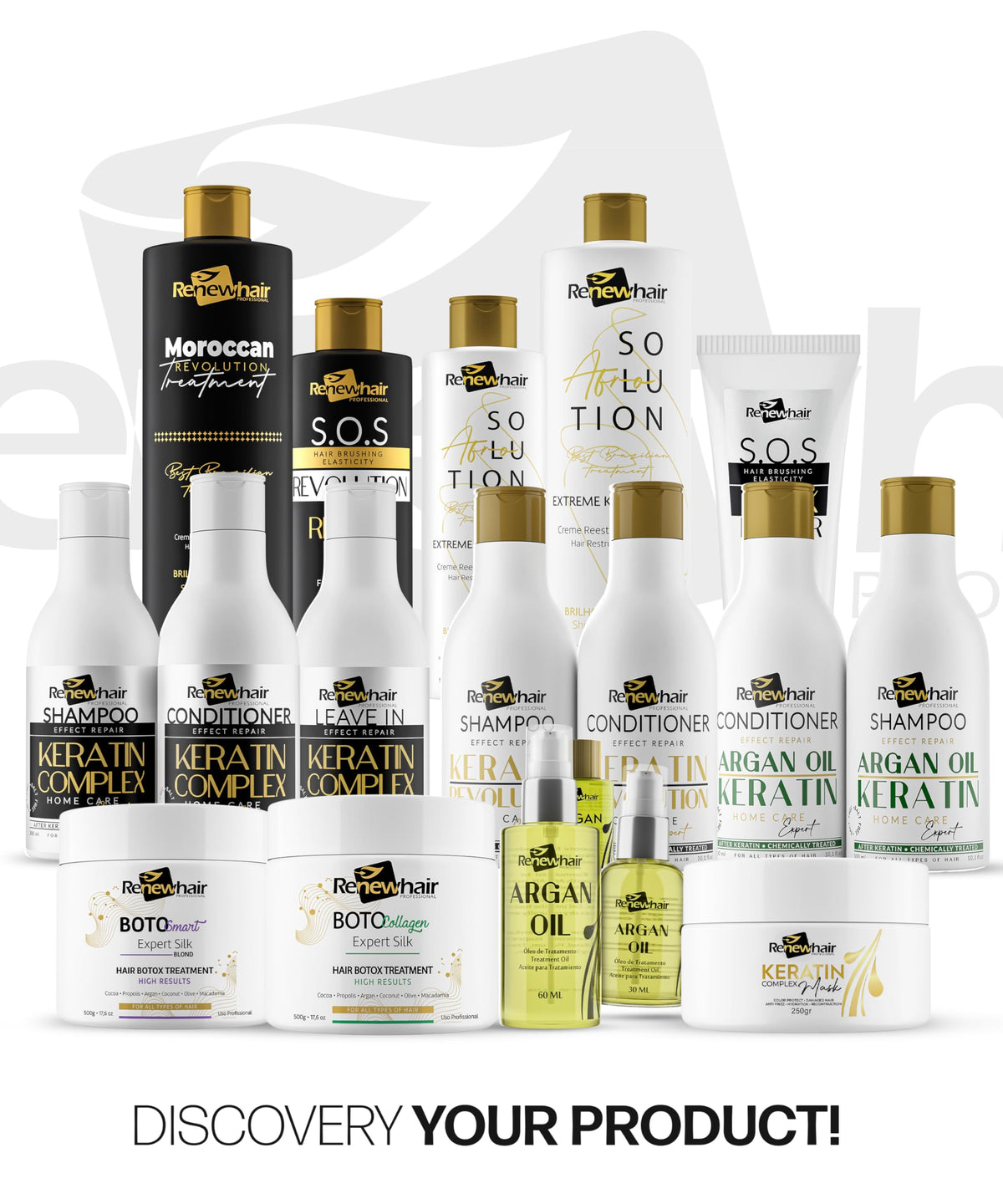 RENEW HAIR PROFESSIONAL Renew Hair Professional ROBTX AFRO Hair Textured release Treatment Restructuring Anti Frizz Thermo Active, Collagen ,Argan,Protein,Panthenol ,oil and more especially for Afro Hair Mask 4 A,B,C 300gr