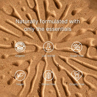 DIRTEA Cacao with Lion's Mane, Reishi & Tremella | 100% Organic Cacao with MCT & Moringa | 2,500mg Mushrooms per Serving | Vegan & Non GMO | 180g - 30 Servings
