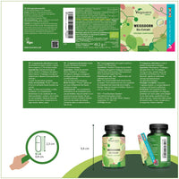 Organic Hawthorn Berry Capsules Vegavero® | Hawthorn Extract 700mg | NO Additives, Lab-Tested | Natural Antioxidant | 60 Capsules | Vegan