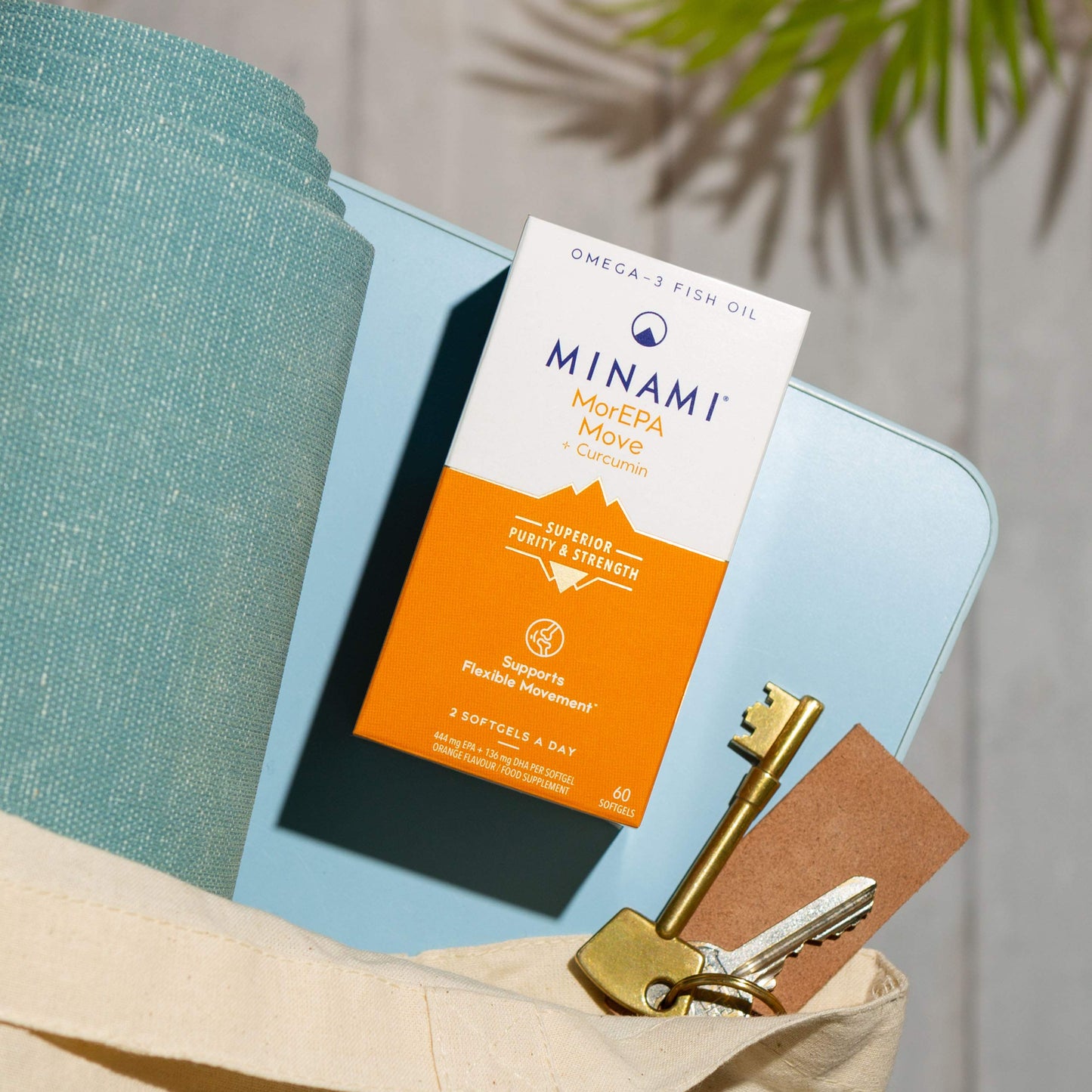 MINAMI MINAM - Omega-3 Fish Oil - MorEPA Move + Curcumin - 60 softgels