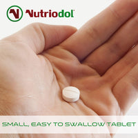 Nutriodol Vitamin D3 4000 IU with Free 2mcg K2 MK7 All Trans – (6 Months) 180 x High Strength Vitamin D Tablets – Immune System D Supplement for Men and Women – VIT D3 As Cholecalciferol