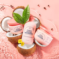 Nature Spell Tone & Tighten Skin-Firming Body Cream 250ml – Skincare Body Moisturiser – Hyaluronic Acid, Ginseng Extract & Plant Collagen – Made in the UK