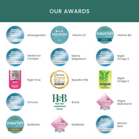 Calcium – Together Health – Seaweed-Based Calcium – 72 Trace Minerals – Vegan Friendly – Made in The UK – 60 Vegecaps