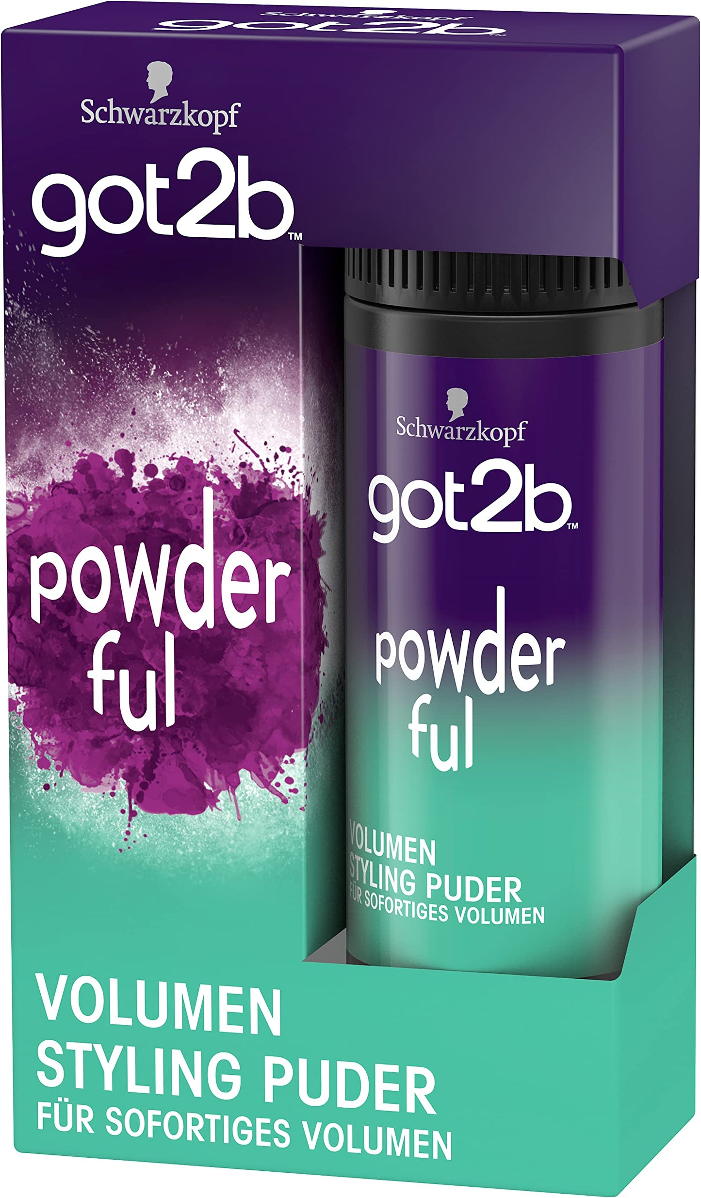 got2b Schwarzkopf Powder'ful Hairline Powder Volume, Pack of 1 (10 gm)