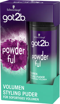 got2b Schwarzkopf Powder'ful Hairline Powder Volume, Pack of 1 (10 gm)