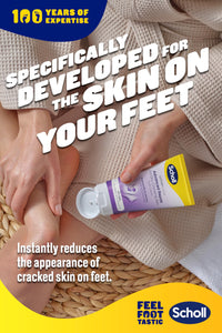 Scholl ExpertCare Advance Repair Foot Cream 150ml, Intensive Moisturiser for Cracked Heels and Dry Cracking Skin with Uvit, Urea, and Pro-Vitamin B5 Complex for Softer Smoother Feet
