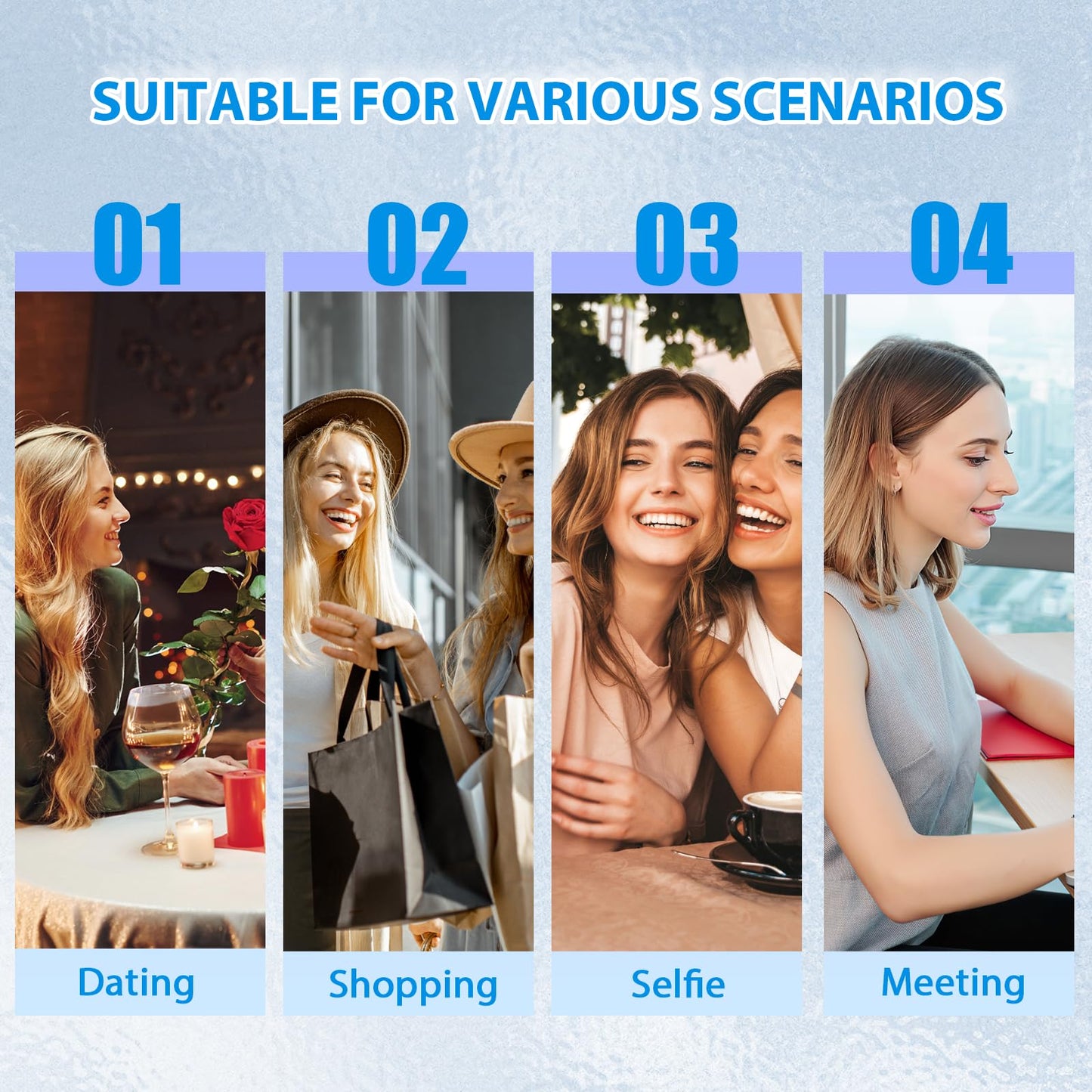 Gonggi 148Pcs Face Lift Tape Invisible with 8 String, V Edge Patches Face lift for Wrinkles, Instant Neck Lifting Tape and Bands for Double Chin Saggy, Tightening Skin Make Up Tools (70 rope + 70 cordless)