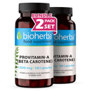 Beta-Carotene 200 Capsules 15000 mcg - High-Potency Provitamin A for Skin and Immune Health by BIOHERBA