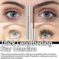 2Pack Black Mascara for Older Women,Mascara for Sensitive Eyes,Lengthening Waterproof Masc/ara,Natural,Long Lasting,Smooth,Gentle,Smudge Resistant,Volumizing,No Clumping,Suitable for Mature Ladies