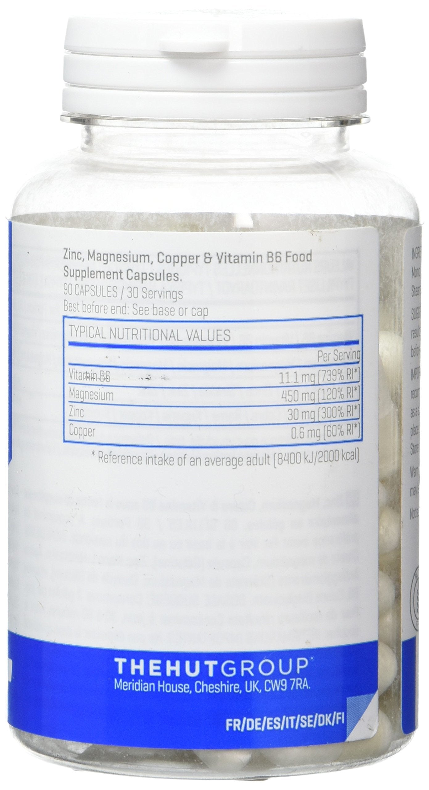 Myprotein Zinc and Magnesium 90 Capsules, Pack of 1