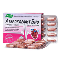 Evalar Dioscorea Villosa Wild Yam Red Clover Extract Ateroklefit Herb 30 Caps