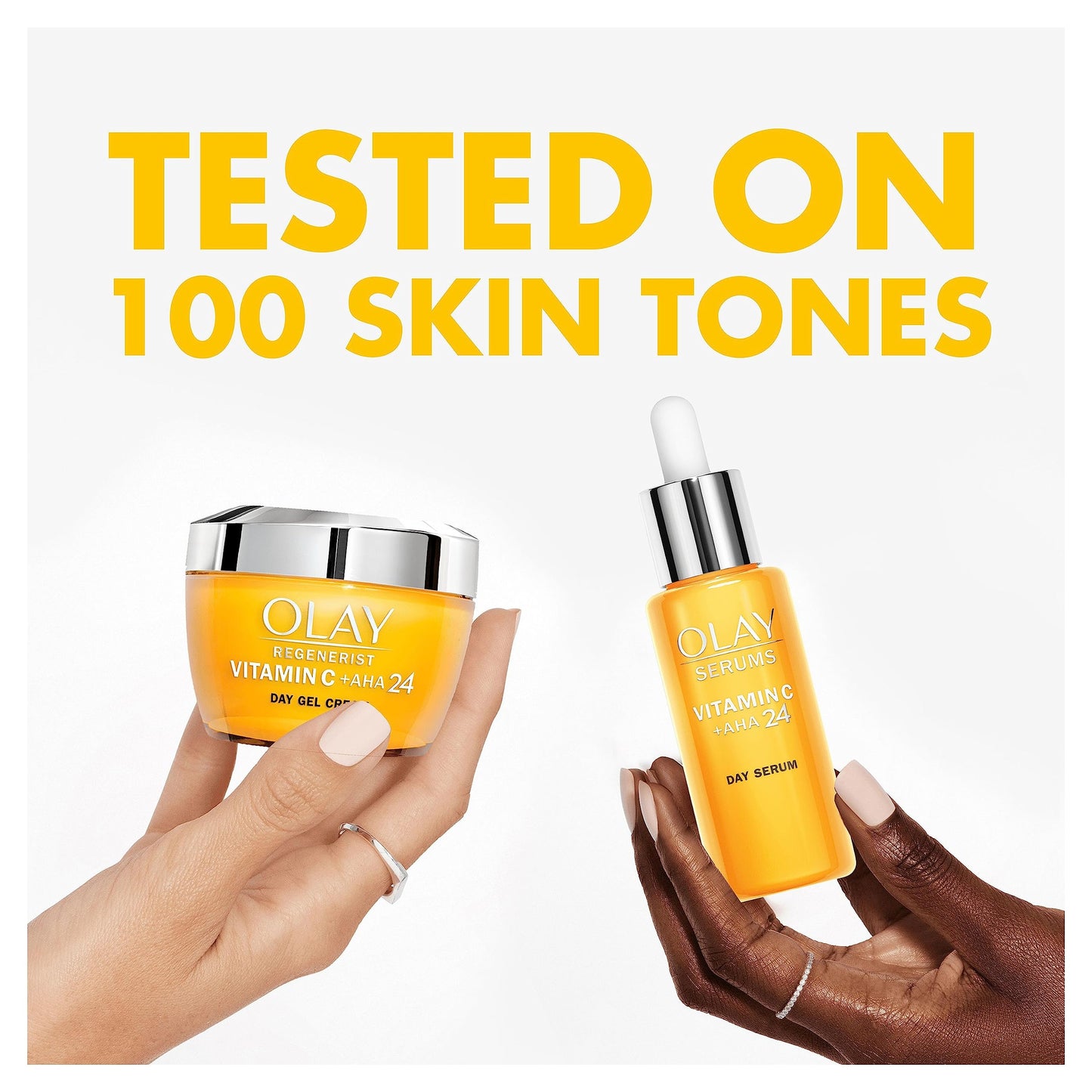Olay Vitamin C + AHA24 Day Gel Face Cream For Bright And Even Tone 50ml