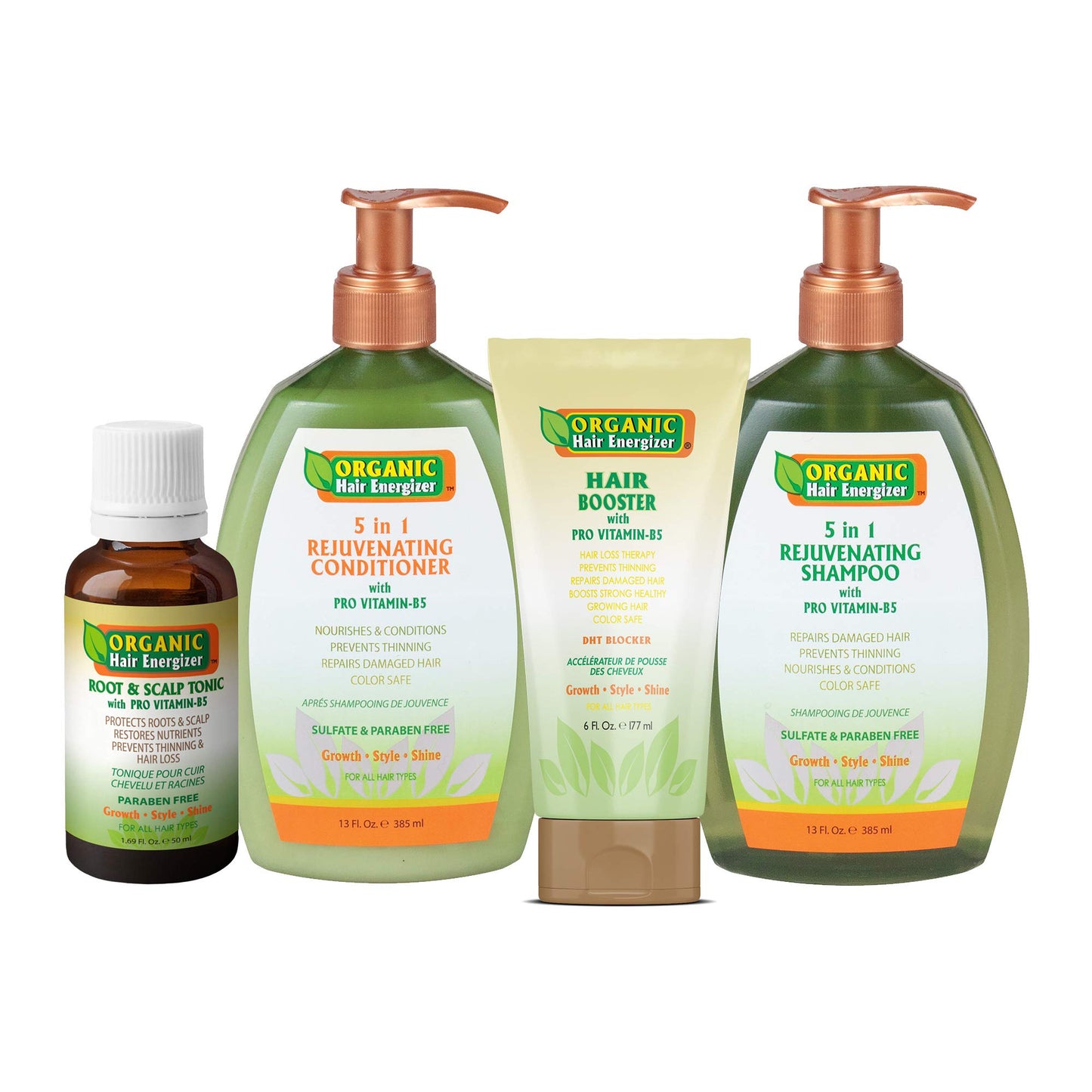 Organic Hair Energizer ORGANIC HAIR ENERGIZER HAIR GROWTH BOOSTER WITH PRO VITAMIN - B5 (59ml)