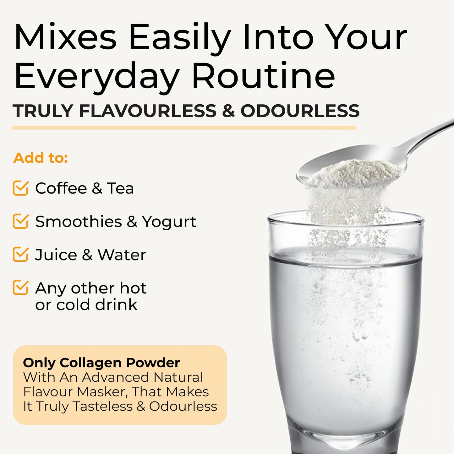 Inspiriko Marine Collagen Powder for Women - Marine Collagen with Hyaluronic Acid, Vitamin C, Biotin & MSM. Hydrolyzed Collagen Peptides Powder. 30 Servings