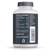 Transforme Glucosamine and Chondroitin 500mg/400mg High Strength Complex, 180 Tablets Up to 6 Months Supply, with Superior Chondroitin Sulphate (90% Potency), Gluten Free