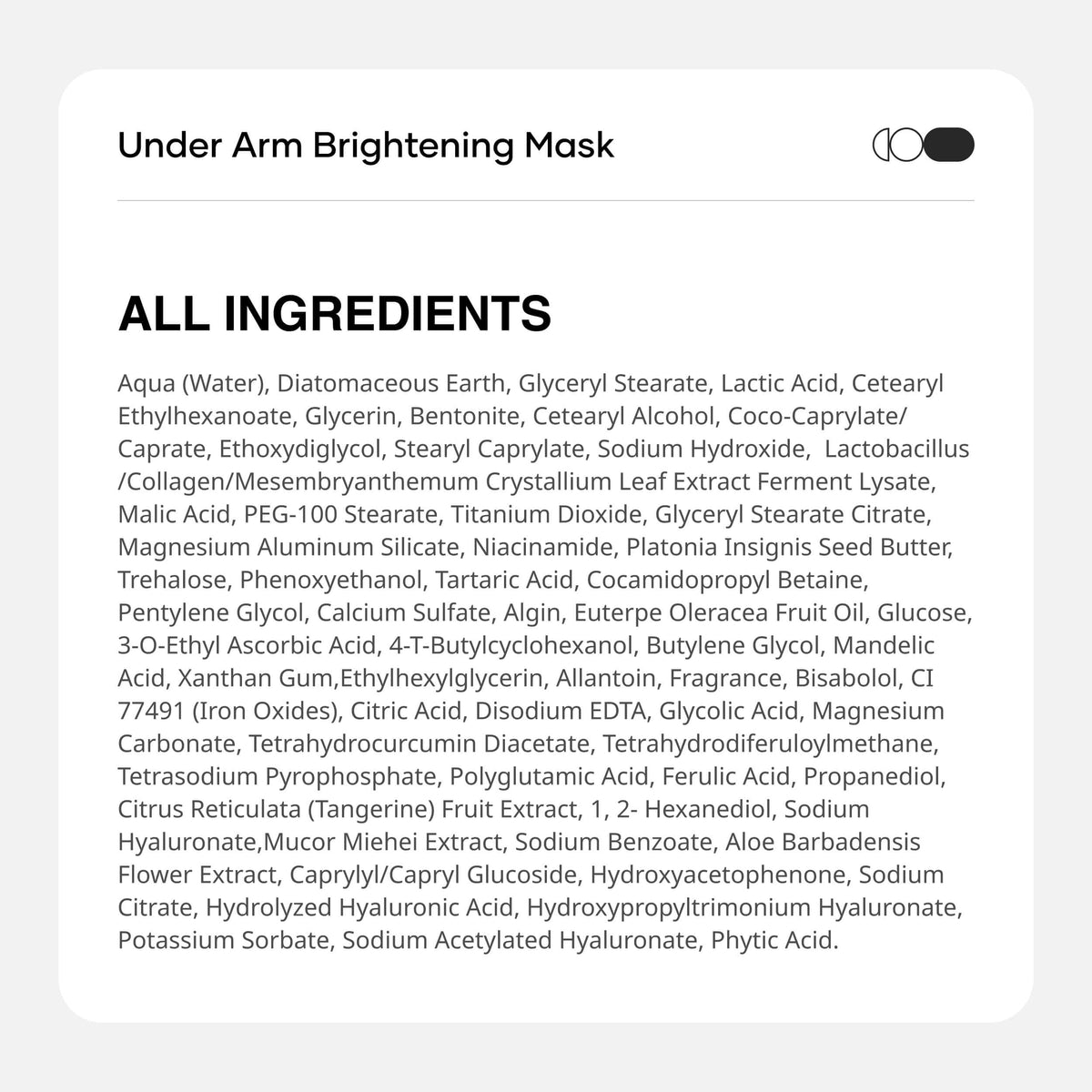 Cureskin Under Arm Cream Mask with Lactic Acid, Glycolic Acid & Malik Acid | Dark Underarms & Hyperpigmentation | Under Arm Dark Removing Cream, 50 g (Pack of 1)