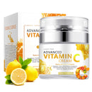 AurolaGlow Vitamin C Cream with Hyaluronic Acid & Vitamin E–Anti Aging Day & Night Face Moisturiser for Women & Men,Hydrate & Plump &Whitening.Even Skin Tone, Boost Collagen, Reduce Fine Lines for Skin Care
