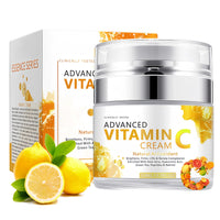 AurolaGlow Vitamin C Cream with Hyaluronic Acid & Vitamin E–Anti Aging Day & Night Face Moisturiser for Women & Men,Hydrate & Plump &Whitening.Even Skin Tone, Boost Collagen, Reduce Fine Lines for Skin Care
