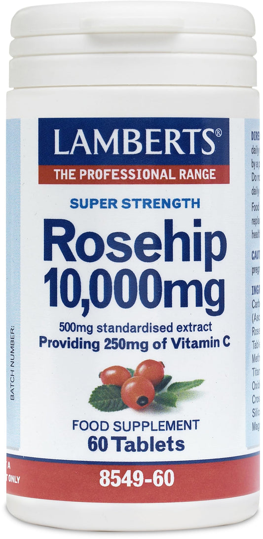 Lamberts Rosehip 10,000milligrams 60 Tablets
