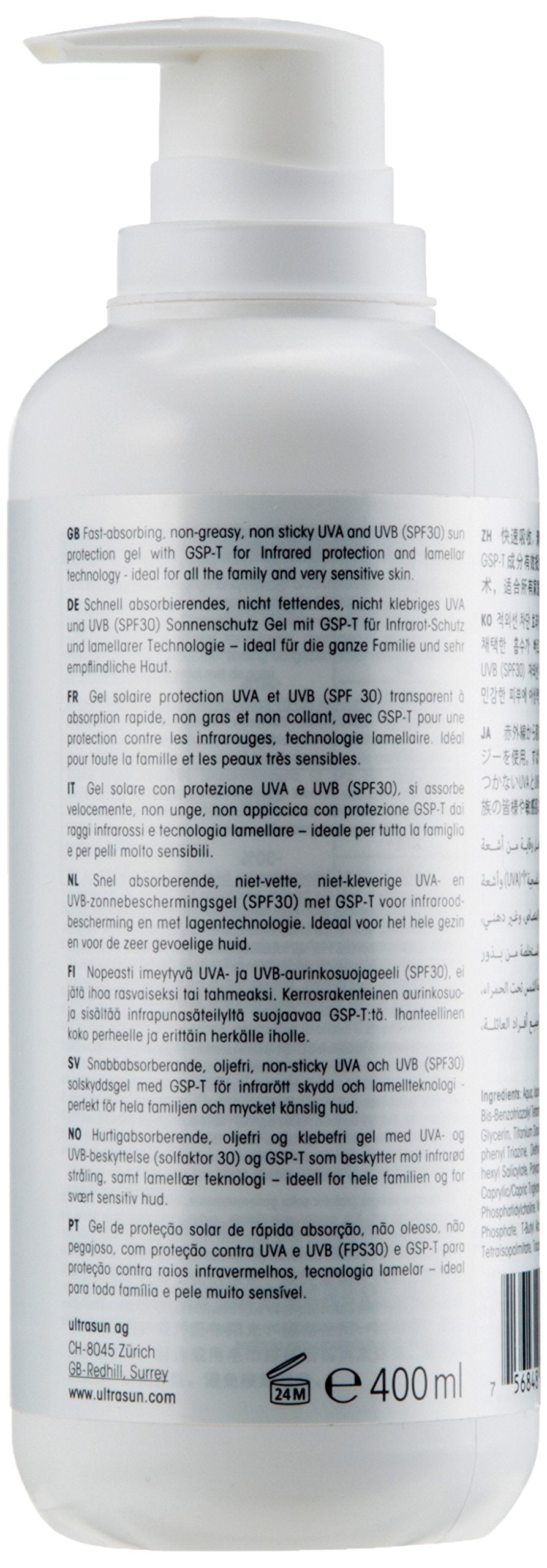 ultrasun Family SPF30, 400 ml