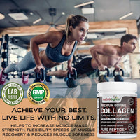 NUTRABYTES Bovine Collagen Peptides Powder 10000mg Type 1 & 3 Unflavoured|19 Amino Acids|High Strength Hydrolysed Protein for Women & Men |Kosher & Halal Certified| Healthy Skin Hair Nails Joints|Keto,Paleo