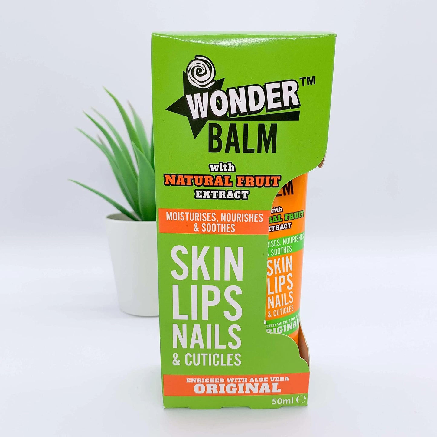 Nuage Wonder Balm - Hand Balm/Cream for Lips, Hands and Nails - enriched with Aloe Vera for dry skin50ml