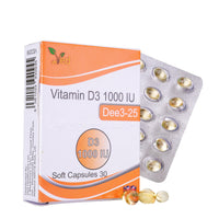 VED Vitamin D3 1000 IU SOFTGEL | 30 Days Supply