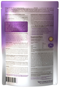 Collagen Powder, (225g) Ultra Premium Bovine Hydrolysed Peptides Granules by SkinPep - Halal & Kosher High Levels of The 8 Essential Amino Acids, Clean Unflavoured Taste & Smell