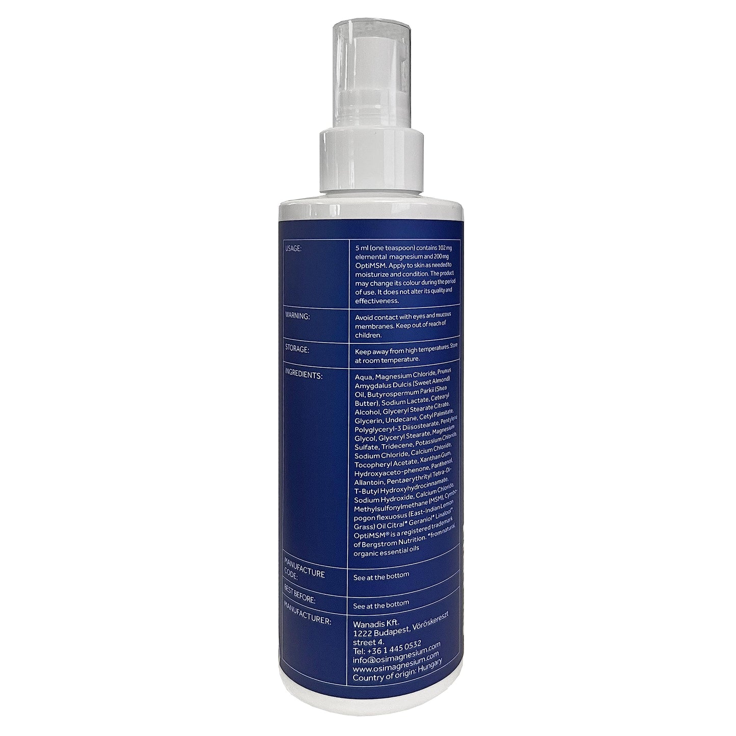 Osimagnesium OSIMagnesium Magnesium and OptiMSM Body Lotion 200ml