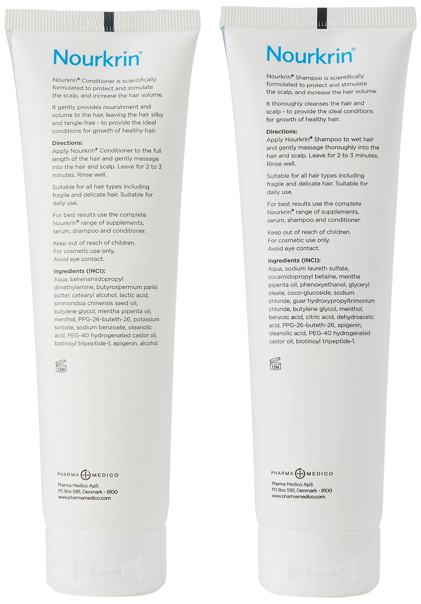Nourkrin Shampoo and Conditioner bundle, 328 g