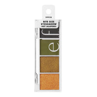e.l.f. Bite-Size Eyeshadows, Creamy, Blendable, Ultra-Pigmented, Easy to Apply, Hot Jalapeño, Matte & Shimmer, 3.5g