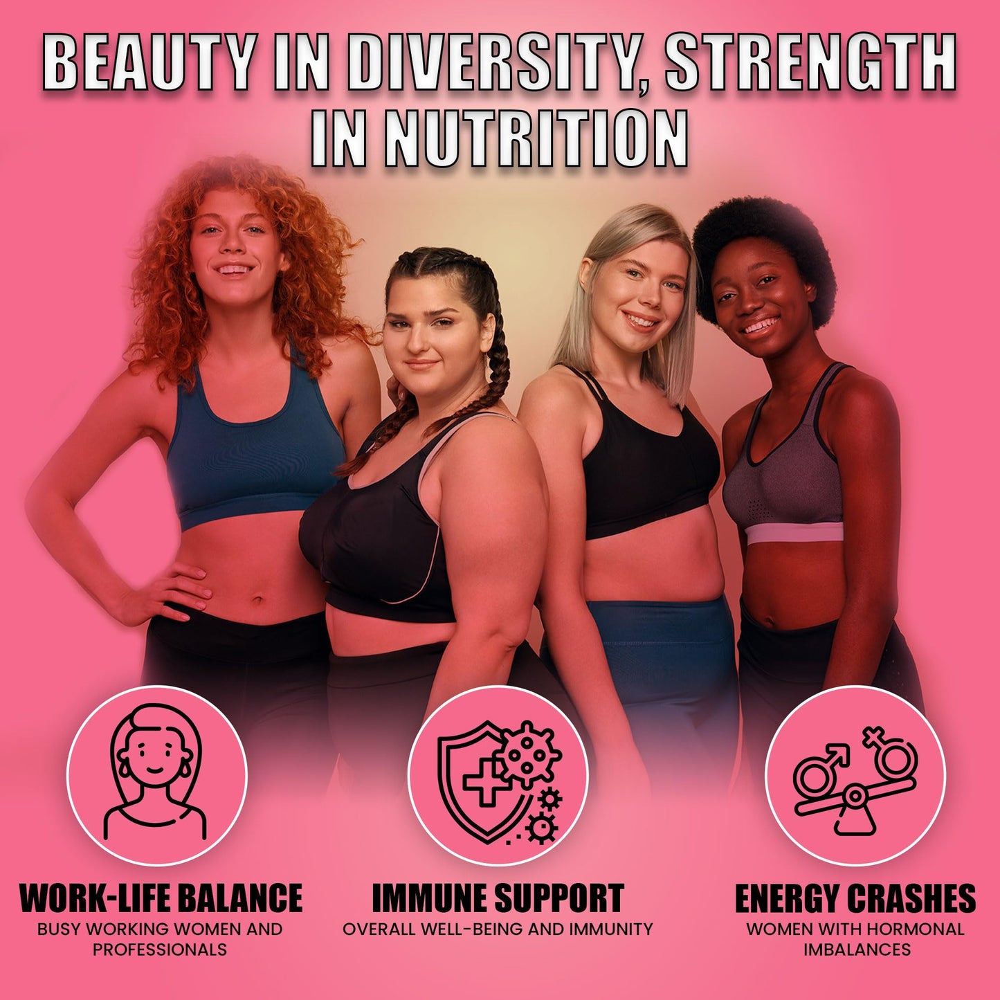 Tresible Multivitamin Tablets for Women (12 Week Supply) - Multi Vitamins and Minerals Supplements with Vitamin C, Iron and Zinc - 84 Count Womens Multivitamins Tabs to Support Immune & Nervous System