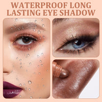 Eyeshadow Stick,Multi-functional Eyeshadow Pencil with Four Colour,Cream Eye Shadow for Older Women Long-Lasting,Waterproof&Sweat-Resistant,Eyeshadow Crayon Perfect for Eyeliner&Eye Makeup