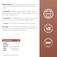 Nature's Finest by Nutrisslim Bronze PRO: Sun Tan Accelerator - Beta Carotene High Strength for Longer Lasting Tans, Vitamin E & C Antioxidant Mix, Collagen & Biotin for Beautiful Skin and Hair