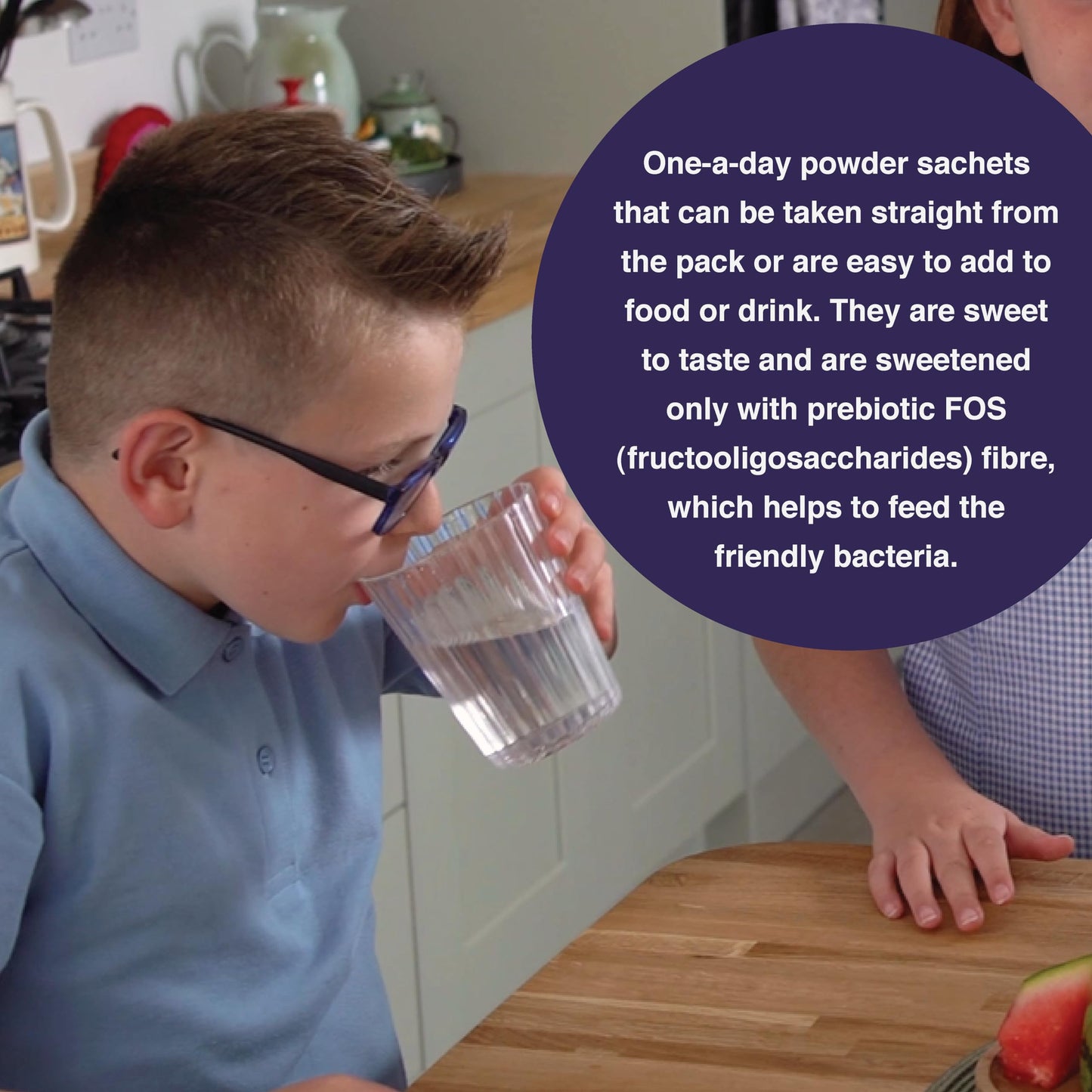 Pro-Ven Probiotics Fit for School Children's Friendly Bacteria Powder 12.5 Billion CFU for Children Aged 1-16 with Vitamin C - 14 Sticks - UK Made