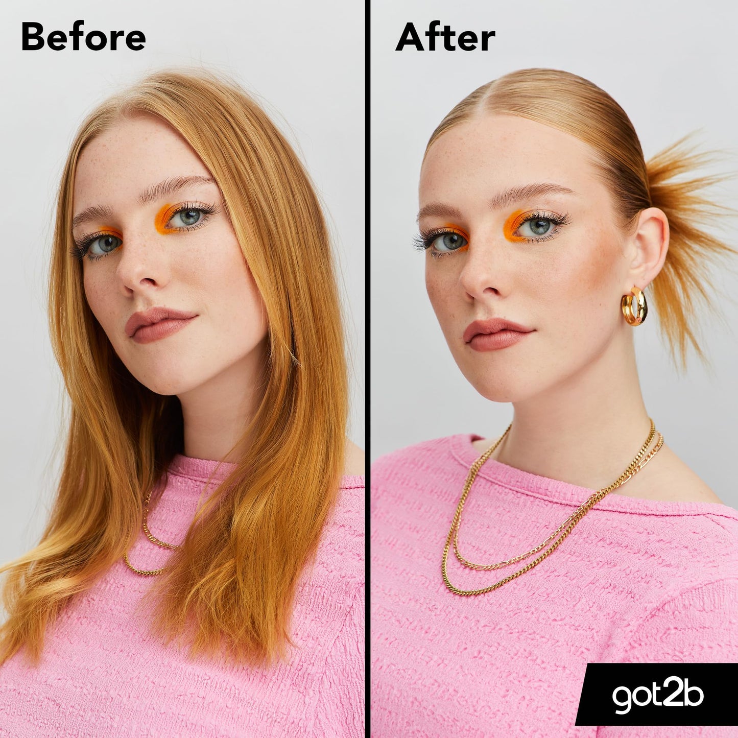 got2b Glued Wax Stick 50g, Long-Lasting Styling Wax Stick, Clear Hair Wax Stick for Slick Looks On the Go, Non-Greasy Hair Pomade to Tame Flyaways, Strong Hold, Vegan Formula*