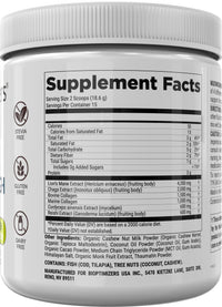 BiOptimizers Chocolicious Mushroom Breakthrough | Nootropic Supplement Blended Powder of Mushroom, Collagen & Superfoods: Lion’s Mane, Chaga, Reishi | 30 Servings