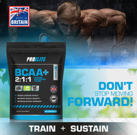 BCAA Capsule 3000mg Per Serving - 360 Vegan Capsules - 2:1:1 Branched Chain Amino Acids Capsules with Vitamin B12 & B6 - BCAA Powder Tablets Alternative - Pre Post Workout for Energy by PROELITE