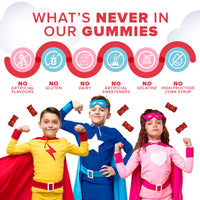 Vitammies Kids Vitamins | Kids Multivitamin Gummies | 3 Month Supply | 16 Essential Nutrients | Vitamin C, A, D3, B2, B6, B12, E, K, Biotin, Iodine, Zinc & More | Non-GMO, Vegetarian, Chewable, 90 Count, GMP