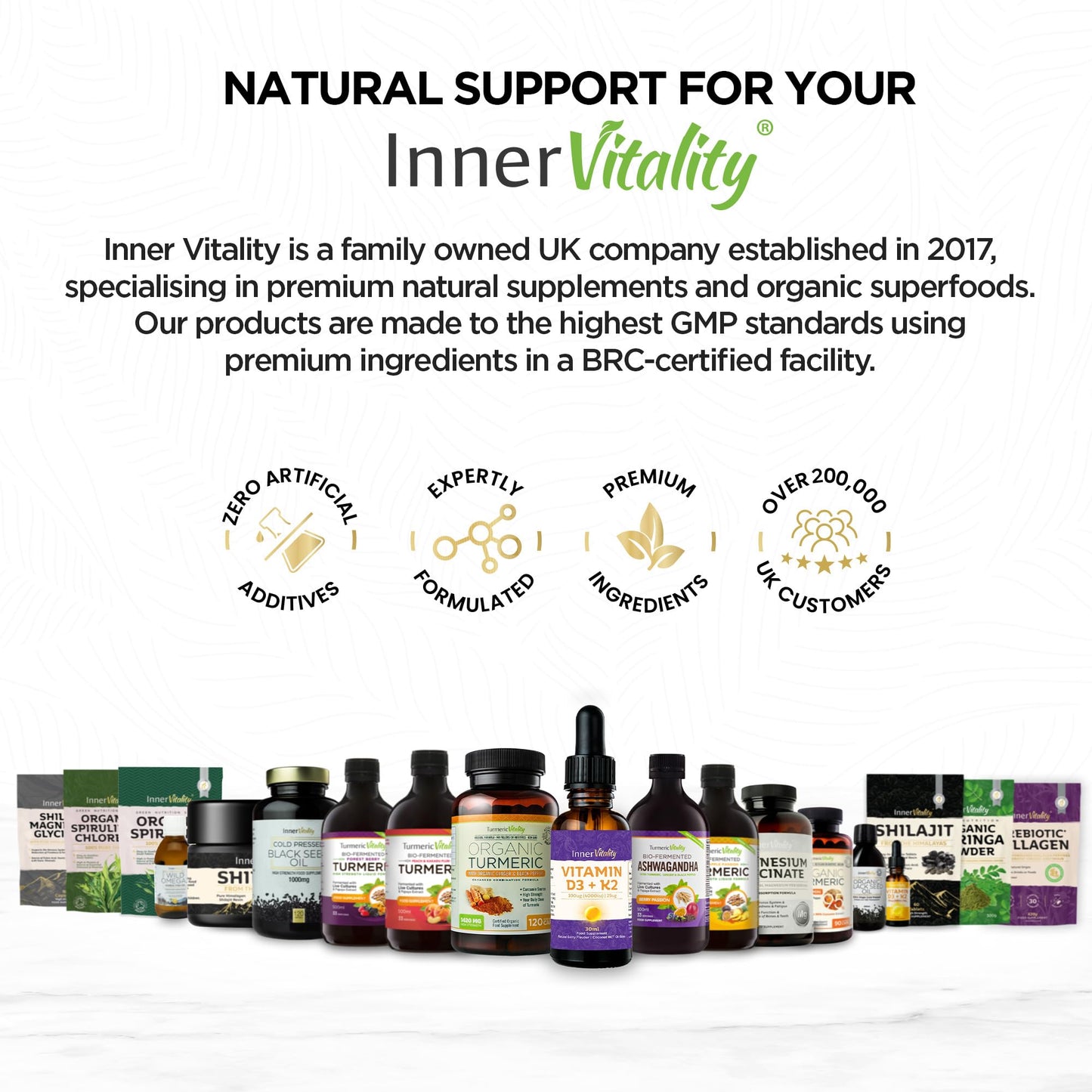 Vitamin D3 K2 Drops 4000iu + MCT Oil Liquid Absorption, Natural Berry Flavour 5 Month Supply - High Strengh Supplement by Inner Vitality